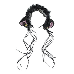 Cute Lace Cat Ears Headband Women Hair Accessory
