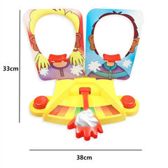 Pie Face Showdown Game Challenge Family Interactive Table Toy for Child  Prank Toys, Double, Single
