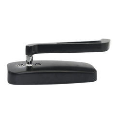 Anti-glare Square Aluminum Motorcycle Modified Rearview Mirror, White Mirror, Anti-glare