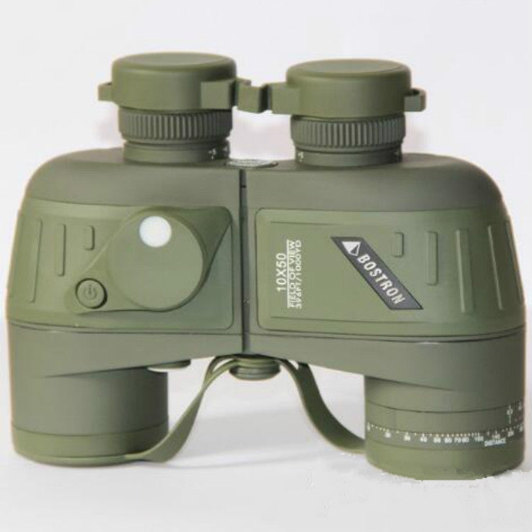 Bostron Telescope High-definition Navigation Floating 10X50 with Compass Waterproof Ranging Low Light Level Night Vision Binoculars, 10X50