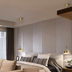 Chandelier Wall Lamp Full Copper Ceiling Plate Base Lighting Accessories, 10cm, 12cm