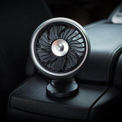 Automobile Multi-function Electric Fan Car Air Outlet USB Interface Mini Fan