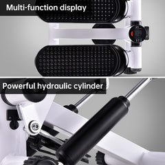 Household Mini Hydraulic Mute Multi-function Fitness Stepper, without Rope
