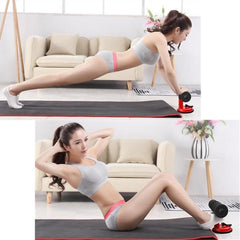 Household Fitness Equipment Height Adjustable Sit-up Auxiliary Machine with Suction Cup, Red, Purple, Pink, Blue