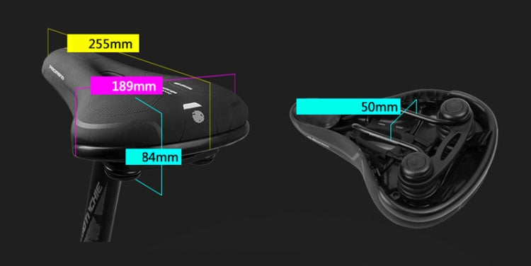 PROMEND Bicycle Seat Cushion Comfortable Hollow Thick Mountain Bike Saddle, SD-592