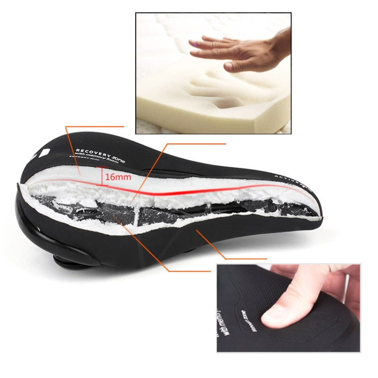 PROMEND Bicycle Seat Cushion Comfortable Hollow Thick Mountain Bike Saddle, SD-592
