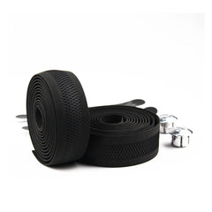PROMEND Road Bike Handlebar Embossed Hollow Breathable Sweat-absorbent Anti-slip Tape, 200x3cm Mesh Texture