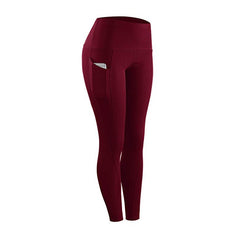 Slim Tight Sportswear Women High Waist Hips Slim Sports Leggings, XL