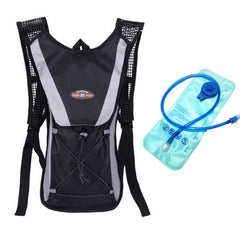 Outdoor Sports Mountaineering Cycling Backpack with 2L Water Bag, Blue with Water Bag, Red with Water Bag, Orange with Water Bag, Black with Water Bag, Pink with Water Bag, Green with Water Bag