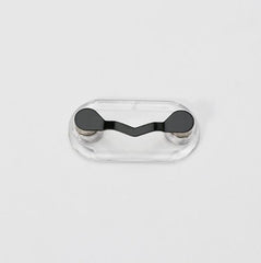 Magnetic Glasses Holder Magnetic Brooch Number Plate Headset Glasses Clip, Black, Silver, White Diamond, Colored Diamond