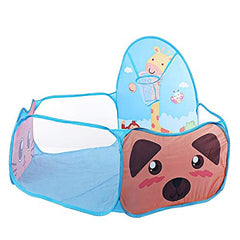 Kids Indoor Outdoor Safe Tent Children Foldable Playpens Game Cartoon Throwing Basketball Pool For Kids