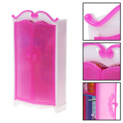 Princess Furniture Wardrobe Dolls Toys Doll House Closet Toys Accessories, Closet Toys Accessories