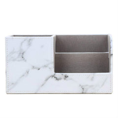 Marble Retro Creative Office Multi-function Pen Holder Storage Box, Marble 1822