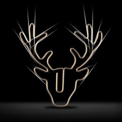 8 PCS/Set Deer Head Paper Clip Shaped Paper Clip Creative Shape Pin Bookmark, Deer Head Paper Clip