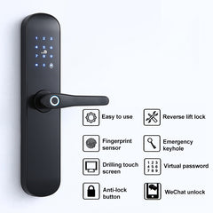 S011M Multi-functional Automatic Fingerprint Lock Hotel Apartment Intelligent Electronic Swipe Password Lock