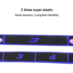 8 Lattice Yoga Stretch Band Dance Elastic Band Resistance Band, Adult
