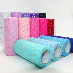 Tulle Roll 25 Yards 13cm Organza Laser Crafts Wedding Decoration Tulle Birthday Party Supplies, TBD0419813601A, TBD0419813601B, TBD0419813601C, TBD0419813601D, TBD0419813601E, TBD0419813601F, TBD0419813601G, TBD0419813601H, TBD0419813601I, TBD041981360...