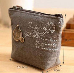 Vintage Mini Coin Purse Pouch Bag Holders Gift Wallets Classic Nostalgic Storage Bag