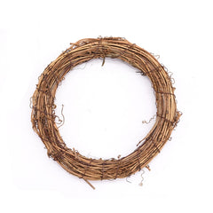 2 PCS Tree Vine Christmas Wreath DIY Rattan Garden Decoration Rattan Window Decoration, 10CM, 15CM, 20CM, 25CM, 30CM