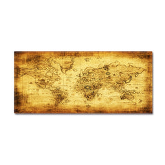 World Map Carpets Rug Bedroom Kids Baby Play Crawling Mat Memory Foam Area Rugs Carpet, 60x180cm