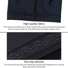 Long Sports Anti-collision Anti-fall Breathable Honeycomb Knee Pads, S, M, L, XL