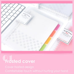 Loose-leaf Notebook Rainbow Cookie Daily Plan Personal Diary Notebook, A5, B5, A4