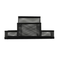 Desk Holder Organizer Metal Mesh Style Pencil Pen Holder Storage Box Home Storage Organization, Size: 15.5x10.2x10cm, Desk Holder