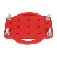 Children Square Four-wheel Scooter Balance Training Equipment, Blow Molding Red One, Thickened Rotomolding Red One