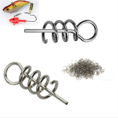 20 in 1 Luya Accessories Spring Pin For Lock Pin Soft Bait, 1.5CM 50 PCS, 3.5CM 50 PCS, 1.5CM 100 PCS, 3.5CM 100 PCS