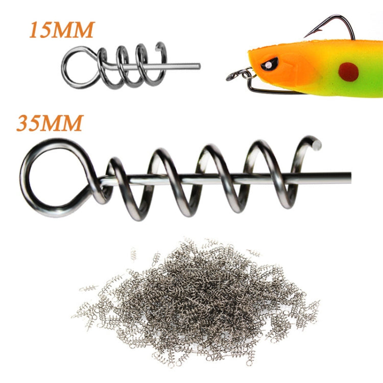 20 in 1 Luya Accessories Spring Pin For Lock Pin Soft Bait, 1.5CM 50 PCS, 3.5CM 50 PCS, 1.5CM 100 PCS, 3.5CM 100 PCS