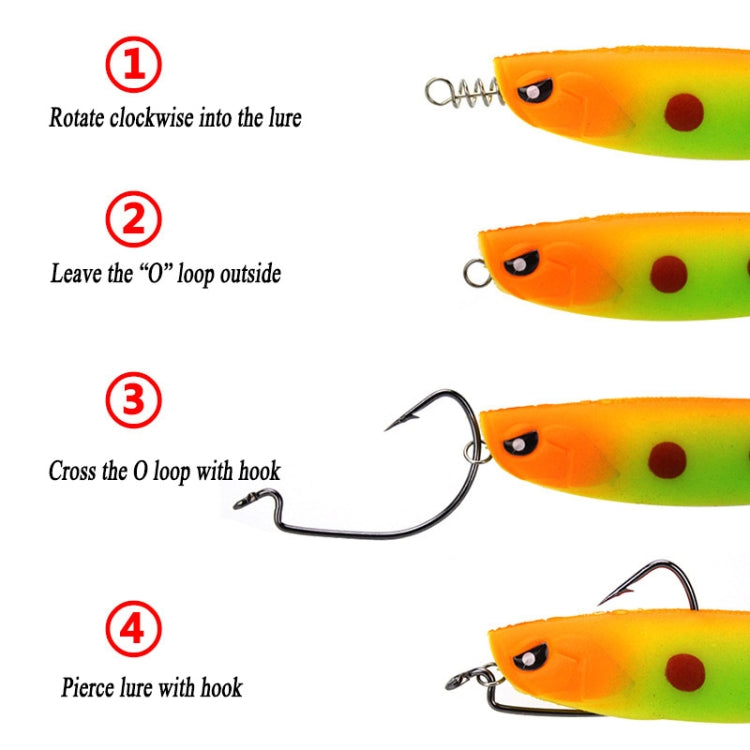 20 in 1 Luya Accessories Spring Pin For Lock Pin Soft Bait, 1.5CM 50 PCS, 3.5CM 50 PCS, 1.5CM 100 PCS, 3.5CM 100 PCS