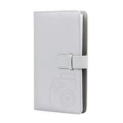3-Inch Photo Album Holds 96 Photos PU Leather Large Capacity Storage Case with Multi-Pocket Pages
