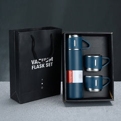 500ml 304 Stainless Steel Thermos Cup Portable Business Tea Cup,Spec:, Basic, Gift Box Set