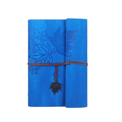 PU Maple Retro Straps Handbook Loose-leaf Notebook, A5