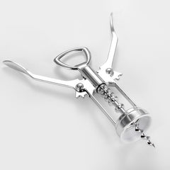 2 PCS Multifunctional Zinc Alloy Red Wine Bottle Opener Kitchen Supplies Gadgets, Zinc Alloy Bottle Opener