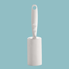 Long Handle Tearable Roller Sticky Paper Household Coat Sticky Hair Artifact, White, Gray, Apricot