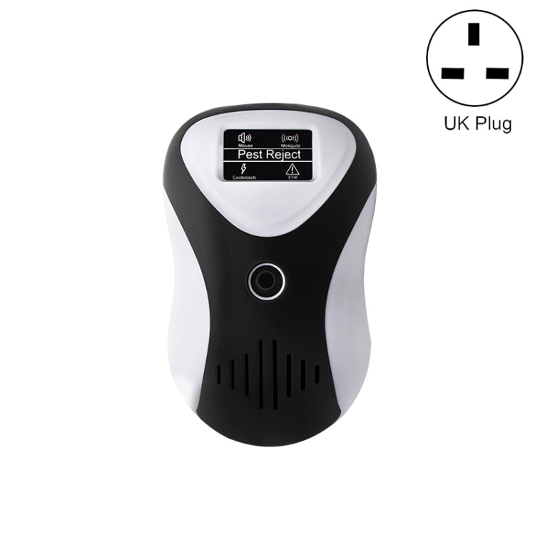 Ultrasonic Multifunctional Mouse Repeller Energy-Saving Silent Insect Repeller, Black White+UK Plug, Black White+US Plug, Black White+EU Plug, Blue Black+UK Plug, Blue White+UK Plug
