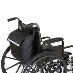 Outdoor Electric Wheelchair Armrest Storage Bag, 18x16x8 inches