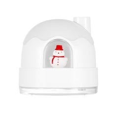 Snowman Humidifier Night Light USB Mute Cute Desktop Air Mini Atomizer Air Humidifier, ZAY-H006 Plug-in, ZAY-H006 Charge