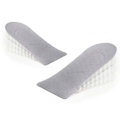 JF101 Invisible Transparent Silicone Heightening Pad Heel Heightening Insole Shock Absorption Half Pad, One Layer, Two Layer, Three Layer