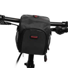 Rhinowalk TF910 Bicycle Front Handlebar Bag Multifunctional Waterproof Phone Bag Riding Bag, Black, Red, Khaki