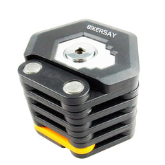 BIKERSAY  BK001 Bicycle Folding Lock Anti-theft Anti-cutting Mountain Bike Burger Lock, BIKERSAY BK001