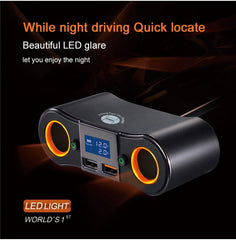 ZNB02 Car Charger Dual USB Car Cigarette Lighter, ZNB02