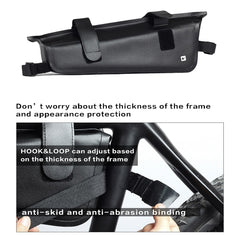 Rhinowalk Bicycle Front Beam Triangle Bag TPU Waterproof Mountain Road Bike Long-distance Riding Saddle Bag, Rhinowalk 2.2L Bicycle Front Beam Bag