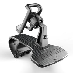 Car Mobile Phone Holder Buckle Instrument Trolley Inner Clip Mobile Phone Navigation Bracket With Number Plate, Navigation Bracket With Number Plate