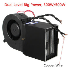 Car Heater Electric Heater Defroster Double PTC12V 150-350W 24V 300-500W Adjustable Size, 12V 150-350W