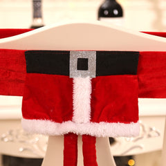 Christmas Chair Cover Decorations Christmas Table Party Ornaments