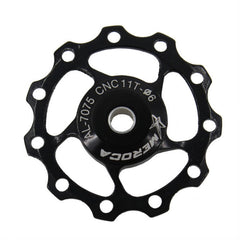 MEROCA Metal Bearings Mountain Bike Road Bike Rear Derailleur Guide Wheel 11T/13T Guide Wheel, 11T Black, 13T Black, 11T Red, 13T Red, 11T Blue, 13T Blue, 11T Purple, 13T Purple, 11T Silver, 13T Silver, 11T Electroplating Colorful                      ...