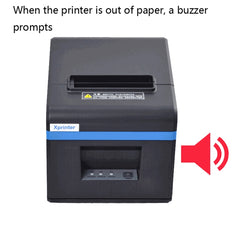 Xprinter XP-N160II Thermal Ticket Printing Machine Bluetooth Receipt Printer, EU Plug