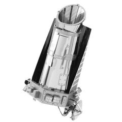 3 PCS 3D Metal Assembly Model DIY Puzzle, Kepler Telescope, Lunar Module, Space Shuttle, Mars Probe, F22 Fighter